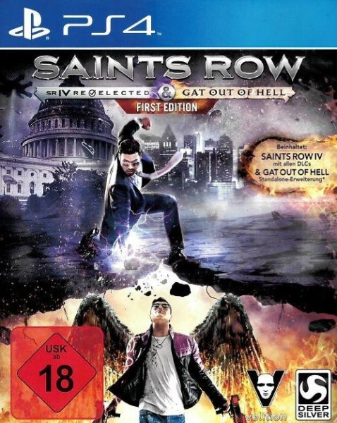 Saints Row IV: Re-Elected & Gat out of Hell (PlayStation 4)
