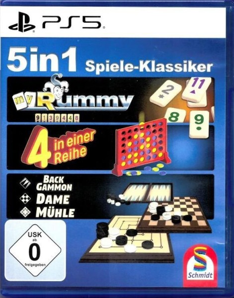 5 in 1 Spiele Klassiker PlayStation 5