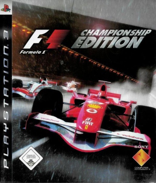 F1 Formula One - Championship Edition (PlayStation 3)