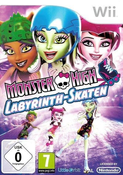 Monster High: Labyrinth-Skaten (Nintendo Wii)