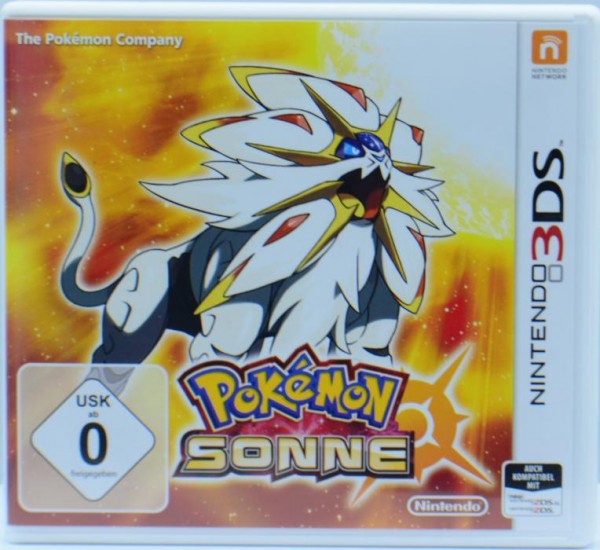 Pokemon Sonne Nintendo 3DS