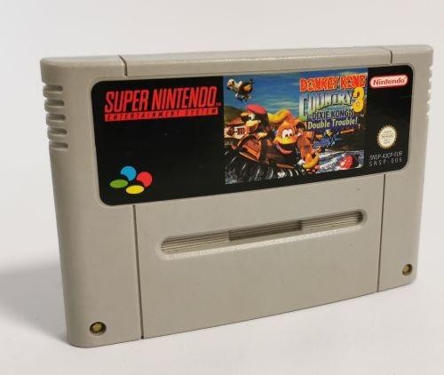 Donkey Kong Country 3 - Dixie Kong\\\'s Double Trouble! (SNES - Super Nintendo)