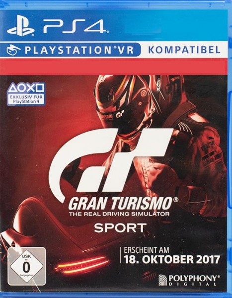 Gran Turismo Sport PlayStation 4