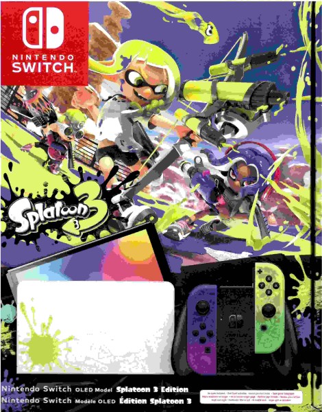Nintendo Switch OLED Splatoon 3 Edition