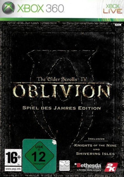 The Elder Scrolls IV: Oblivion Spiel des Jahres Edition (Xbox 360)