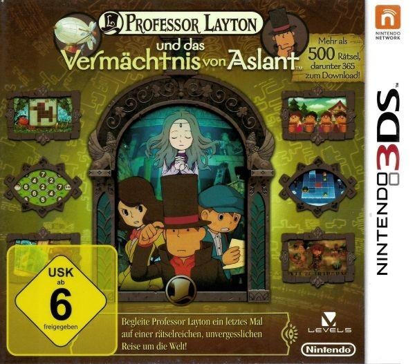 Professor Layton und das Vermächtnis von Aslant (Nintendo 3DS)