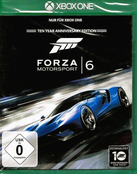 Forza Motorsport 6 (Xbox One) Neu & OVP