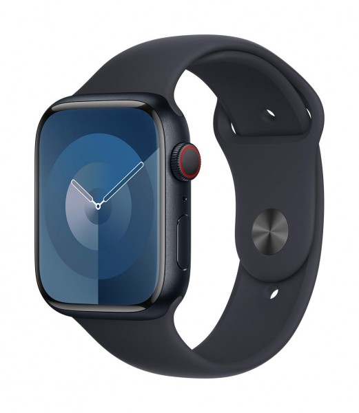 Apple Watch Series 9 (GPS + Cellular) 41 mm Aluminiumgehäuse Mitternacht