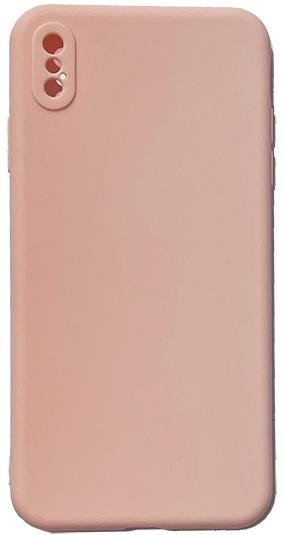 Handyhülle Backcase Silikon rosa iPhone XS Max