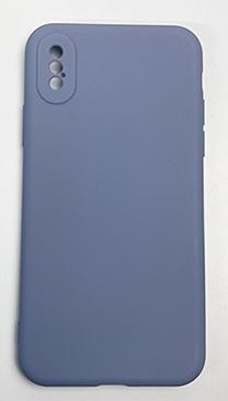 Handyhülle Backcase Silikon blau iPhone XS Max