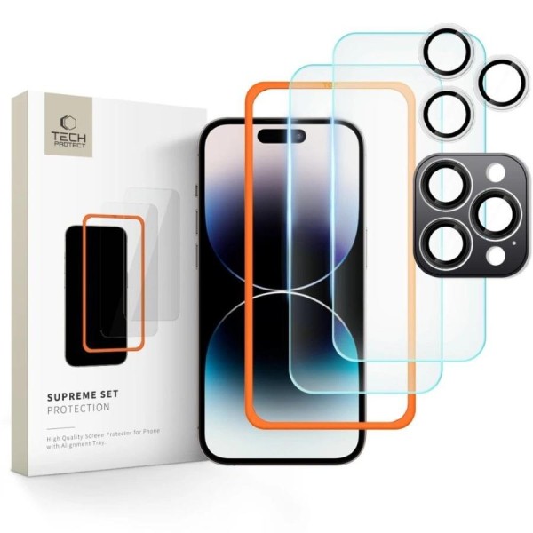 iPhone 16 Pro Tempered Glass Set Glass Camera Glass